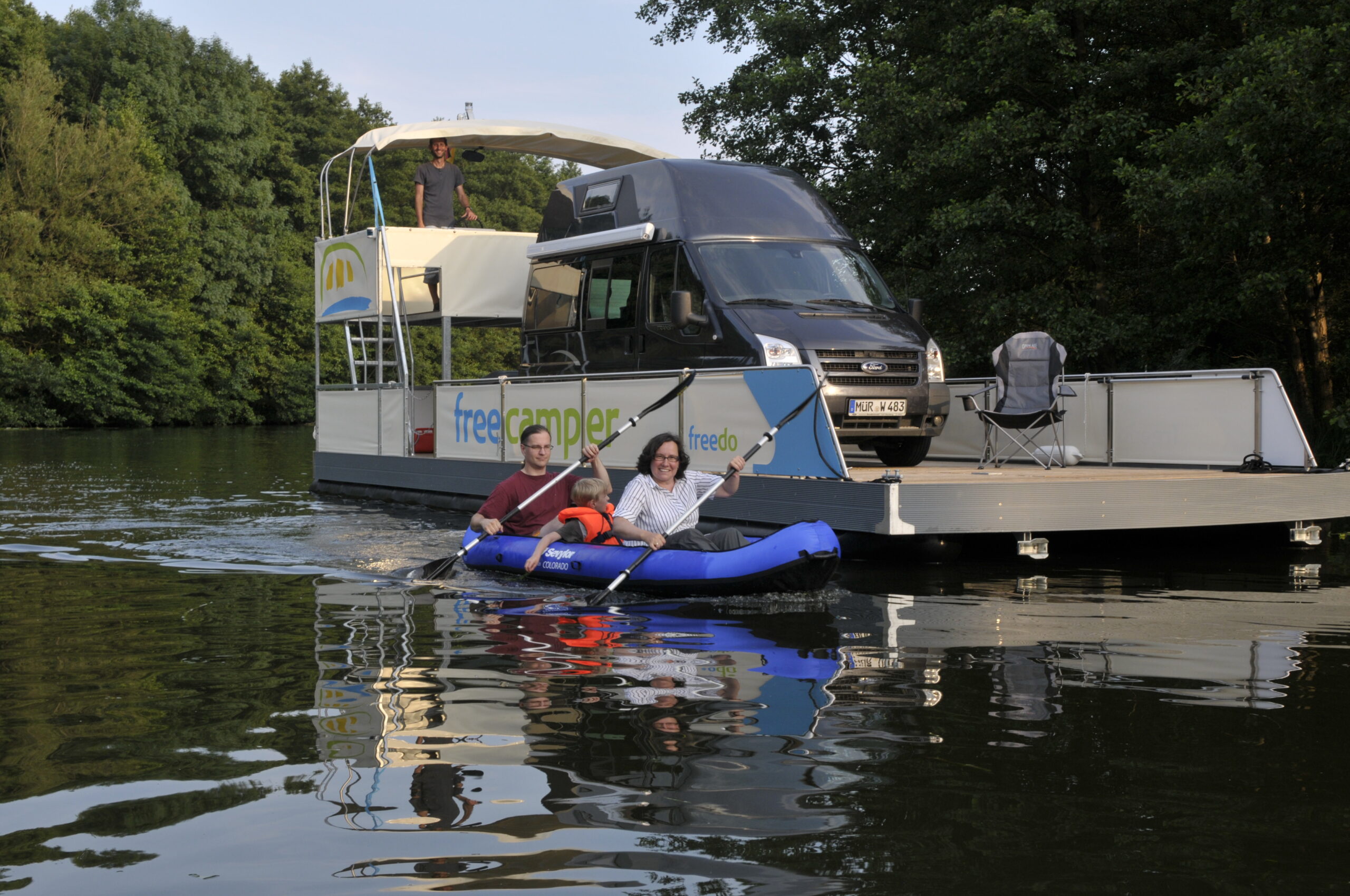 Die besten Campingplätze in Deutschland Camping auf dem Wasser