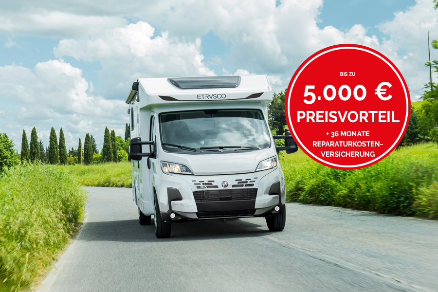 Wolters Reisemobile Angebot Messepaket Caravan Salon Etrusco Fahrzeug
