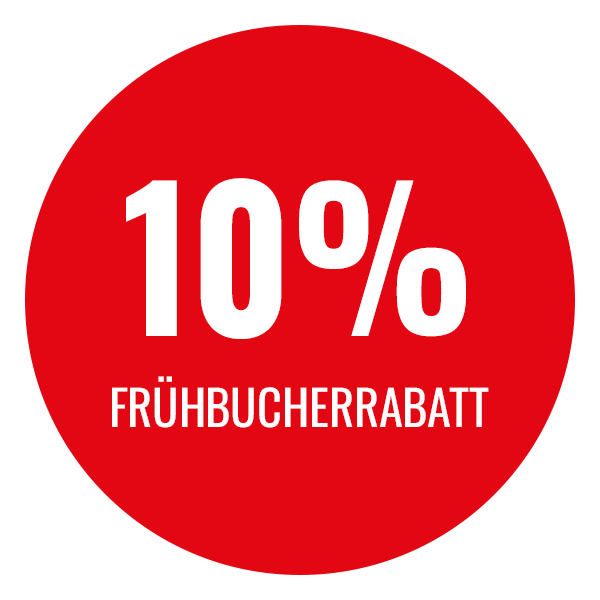 10 % Rabatt für Frühbucher Bild