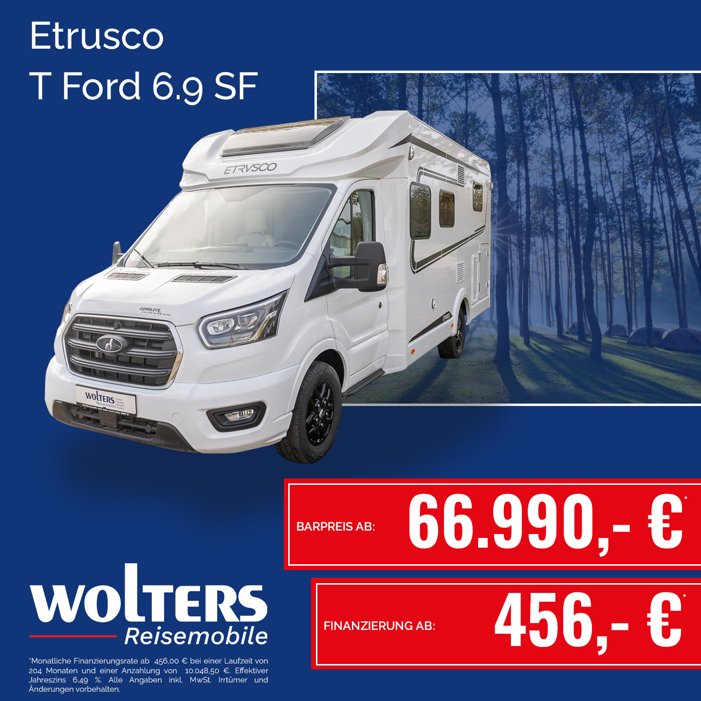 Wohnmobil Etrusco T Ford 6.9 SF