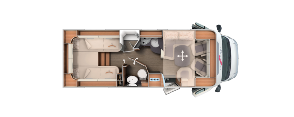 C1-tourer T 147 RB-LE K lightweight Fiat Ducato