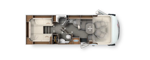 Grundriss chic c-line I 4.9 LE L Fiat