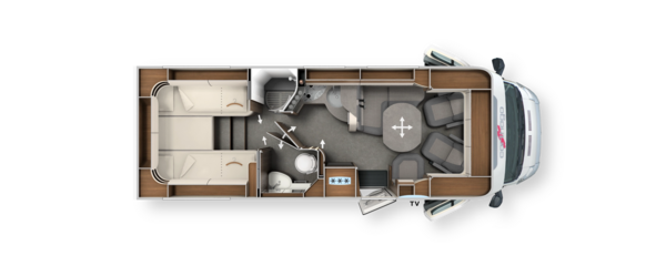 Grundriss chic c-line T 4.9 LE Fiat
