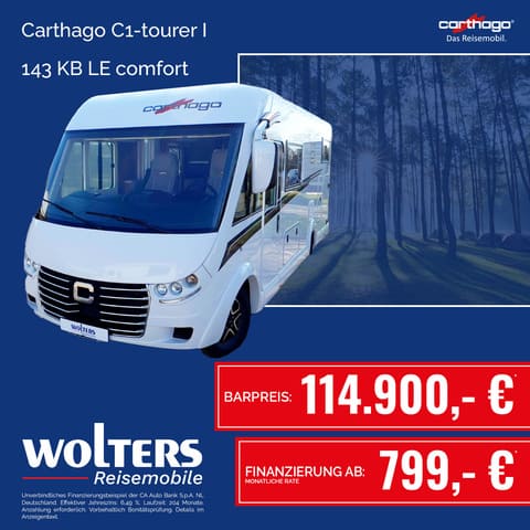 Carthago C1-tourer I 143 KB LE comfort Feed