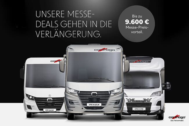 Wolters Reisemobile Angebote Carthago CMT Messe Stuttgart