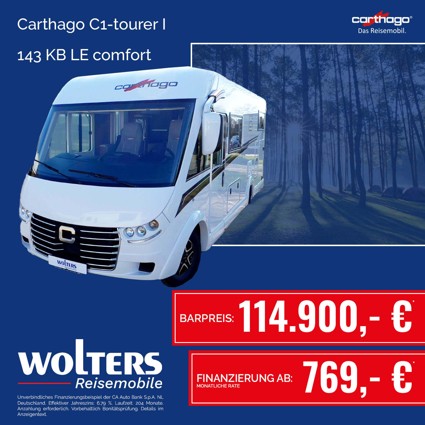 Carthago C1-tourer I 143 KB LE comfort