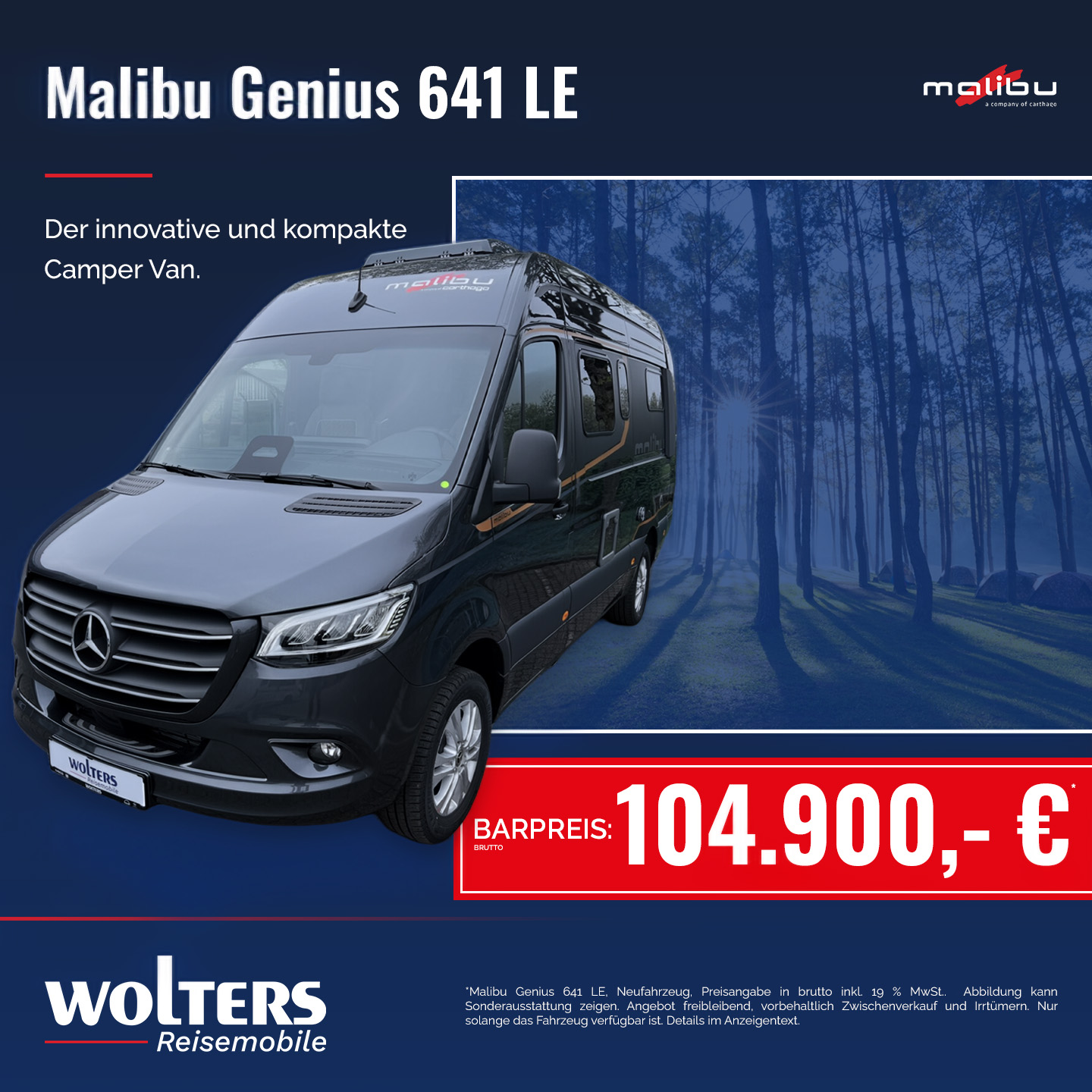 Malibu Genius 641 LE Angebot