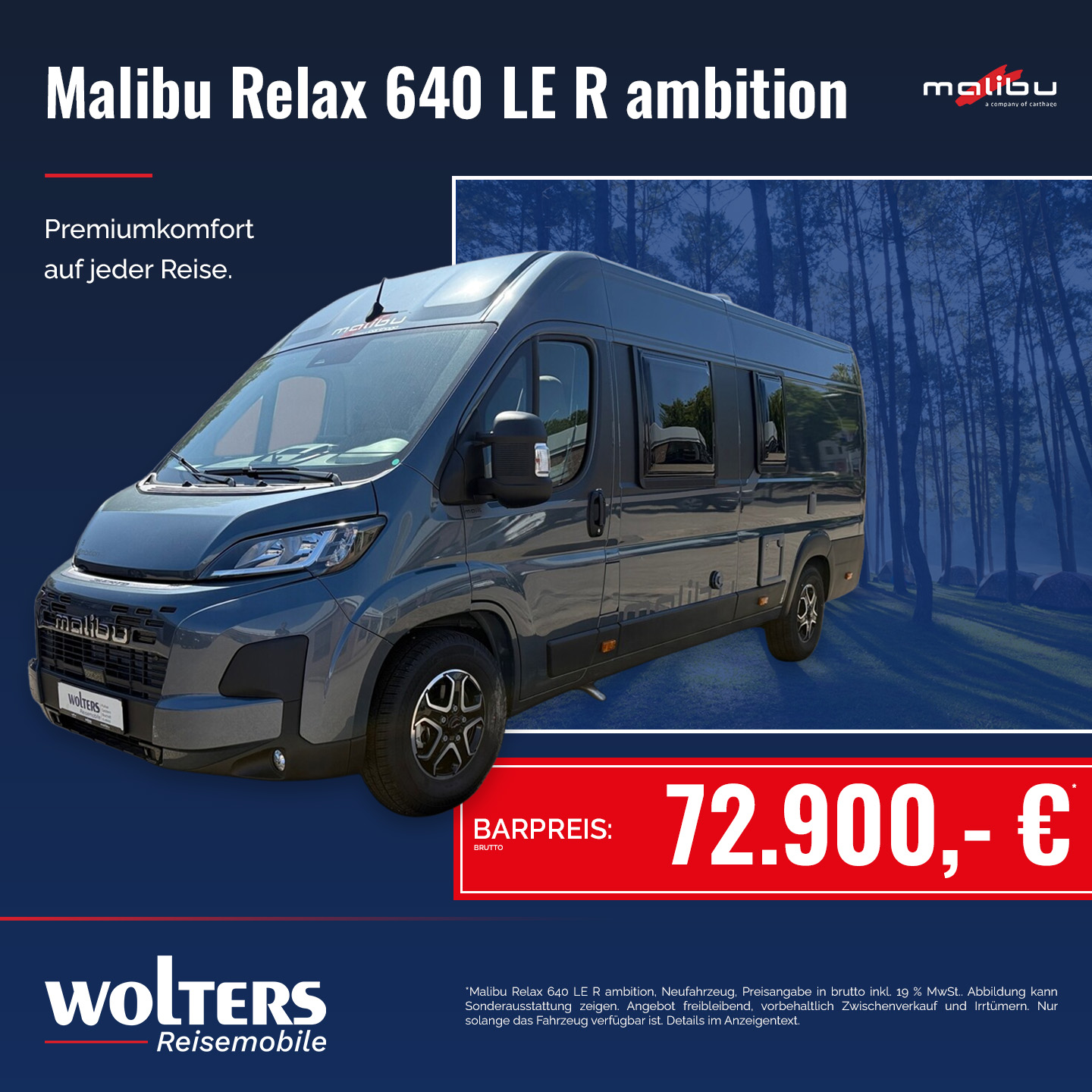 Malibu Relax 640 LE R ambition Angebot